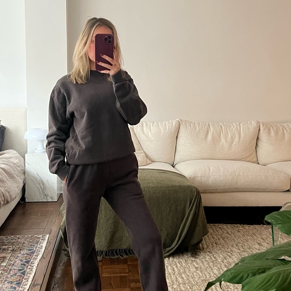 Style Addict Dark Grey Sweat Set - Picture 2 of 5